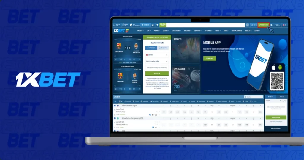 1XBet Malaysia login method